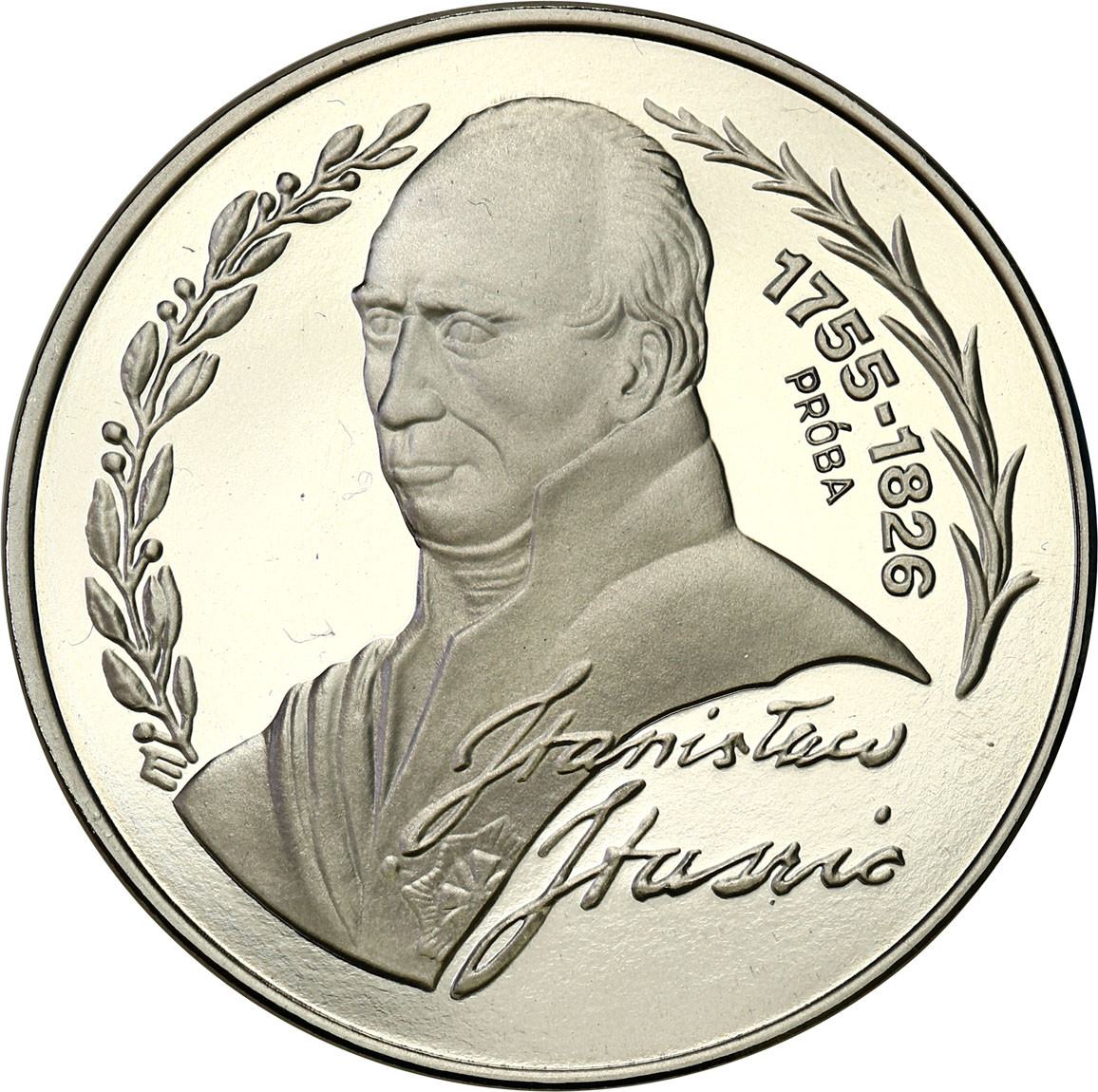 PRL. PRÓBA Nikiel 200 000 złotych 1992 - Stanisław Staszic